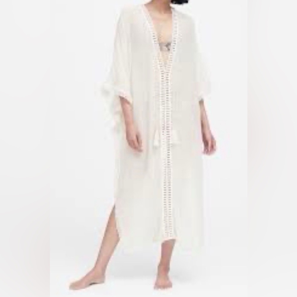 INC International Concepts Cream Textured Top